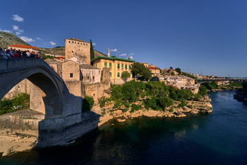 Fototapeta premium Mostar old bridge.Bosnia Herzegovina