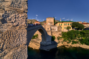Obraz premium Mostar old bridge.Bosnia Herzegovina