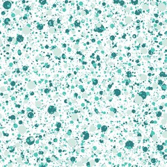 Paint Splatter simply colorfull Vectors green scale seamless pattern