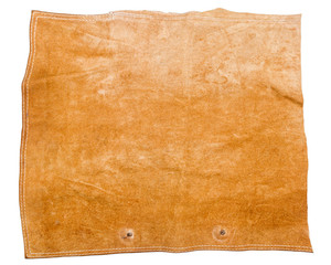 Piece of brown leather