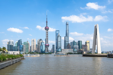 shanghai city skyline