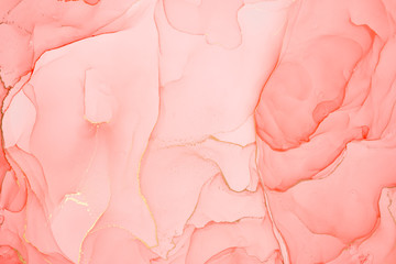  Abstract colorful background, wallpaper. Mixing acrylic paints. Modern art. Paint marble texture. Alcohol ink colors  translucent