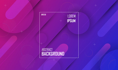 Colorful geometric background. Liquid abstract background design. Fluid vector gradient design for banner, post