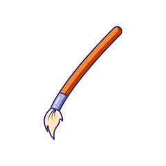 paint brush school supply isolated icon
