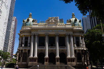 Obraz premium Municipal Theatre of Rio de Janeiro