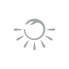 close eye cry symbol vector