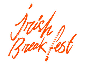 Obraz premium Irish Breakfest