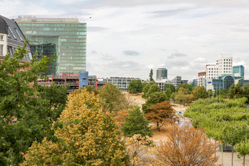 Obraz premium Stadttor in Düsseldorf - Deutschland