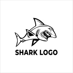 Sharks,fish logo