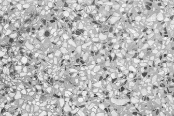 Background gray terrazzo.