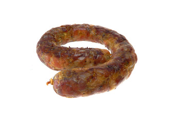 sausage isolated on white background