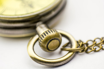 close up of pocket watch