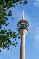 Rheinturm in Düsseldorf - Deutschland