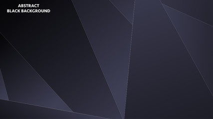 Fototapeta premium Abstract polygonal pattern luxury dark blue background