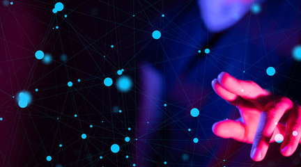  touching global network and data customer connection