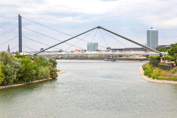 Medienhafen in Düsseldorf - Deutschland