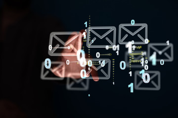 Mail Communication Connection message to mailing