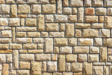 background of wall of sandstone pattern