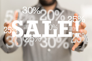 shopping online digital concept in hand