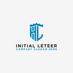 Inspiring company logo designs from the initial letters HL logo icon. -Vectors