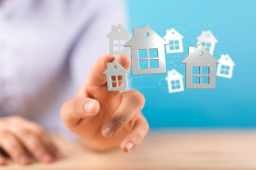 Smart home: Smarthome house automation icon