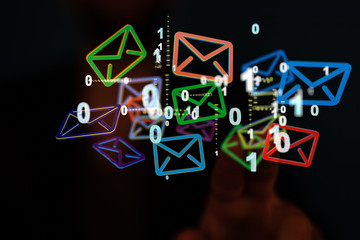 Mail Communication Connection message to mailing