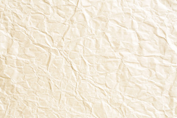 brown crumpled paper background texture