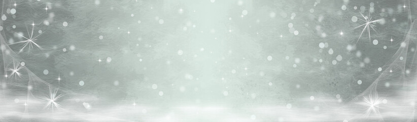 Christmas shining background New Year, silver snowflake, fantastic blurred cloud and sky gradient, soft focus, glittering sparkling stars, burning lights, dream, pink pastel colors, 3d rendering