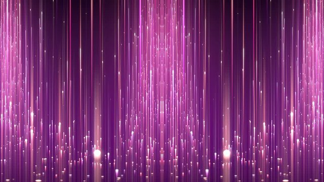 Flying colored shiny stars. Fantasy abstract cosmic background, great design for any purposes. Vibrant colored motion graphics. Loop animation. Design element. 3d rendering. 4K, UHD