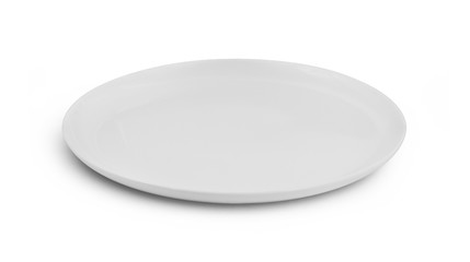 plate isolated on white background