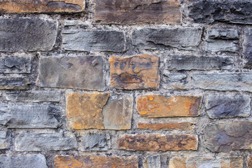 Stone rock brick wall grunge castle construction background texture surface vintage resource