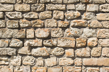 stone wall background closeup