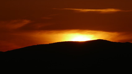 Obraz premium Coucher du soleil