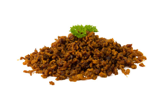 Hackfleisch mit Petersilie