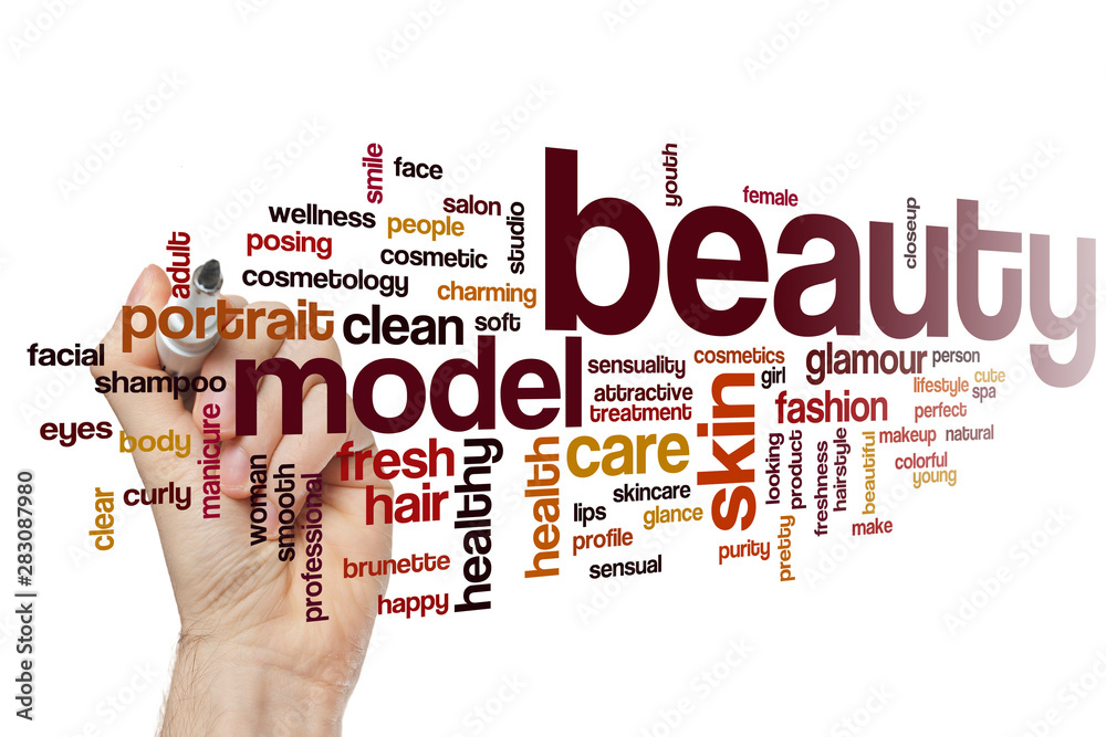 Sticker Beauty word cloud