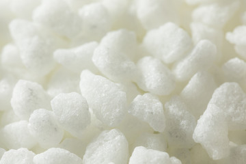 Fototapeta na wymiar Organic White Pearl Sugar