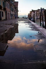 Fototapeta premium Canales de Venecia
