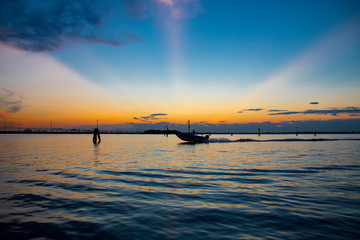 Atardecer en Venecia