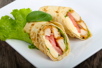 Chicken bread roll