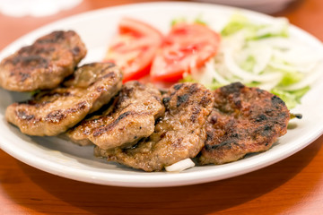 turkish, food, traditional, meat, meatball, dinner, turkey, cuisine, beef, meal, gourmet, lunch, tomato, appetizer, delicious, tasty, snack, fried, kebab, plate, kofta, salad, vegetable, culture, clos