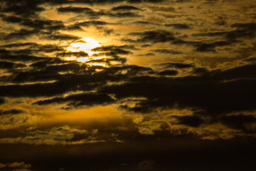 The most beauty sun in the down