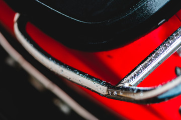 Obraz premium czerwona vespa