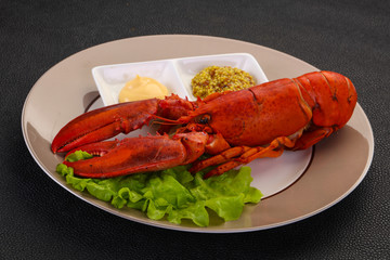 Luxury Lobster with sauce