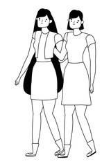 Isolated women vector design vector illustration