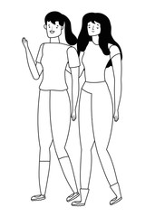 Isolated women vector design vector illustration