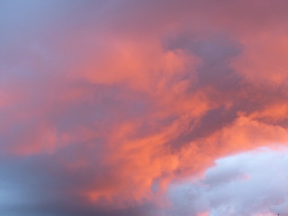 Ciel nuage coucher de soleil Sky cloud sunset