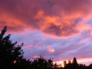 Obraz premium Ciel nuage coucher de soleil Sky cloud sunset