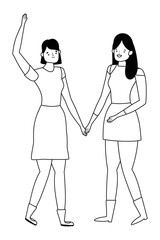 Isolated women vector design vector illustration