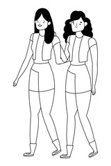 Isolated women vector design vector illustration