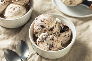 Homemade Moose Tracks Ice Cream